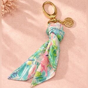 Lilly Pulitzer Scarf Keychain